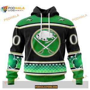 Custom Nhl Buffalo Sabres Unisex Kits Hockey Patricks Day Shirt Hoodie 3d 1