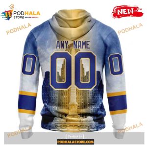 Custom Nhl Buffalo Sabres With Buffalo City Hall Shirt Hoodie 3d 2
