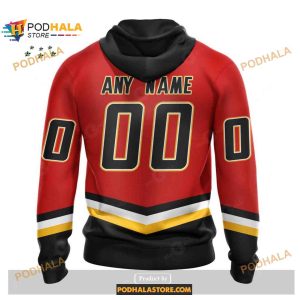 NHL Calgary Flames Specialized Hockey Jersey In Classic Style With