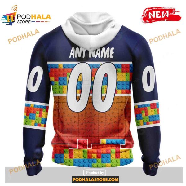 Custom NHL Chicago Blackhawks Puzzle Game Gradients Full Color Shirt Hoodie 3D