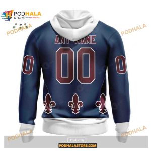 Custom Nhl Colorado Avalanche Reverse Retro Redesign Shirt Hoodie 3d 2
