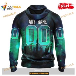 Custom Nhl Dallas Stars With Night Sky Galaxy Shirt Hoodie 3d 2