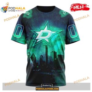 Custom Nhl Dallas Stars With Night Sky Galaxy Shirt Hoodie 3d 3