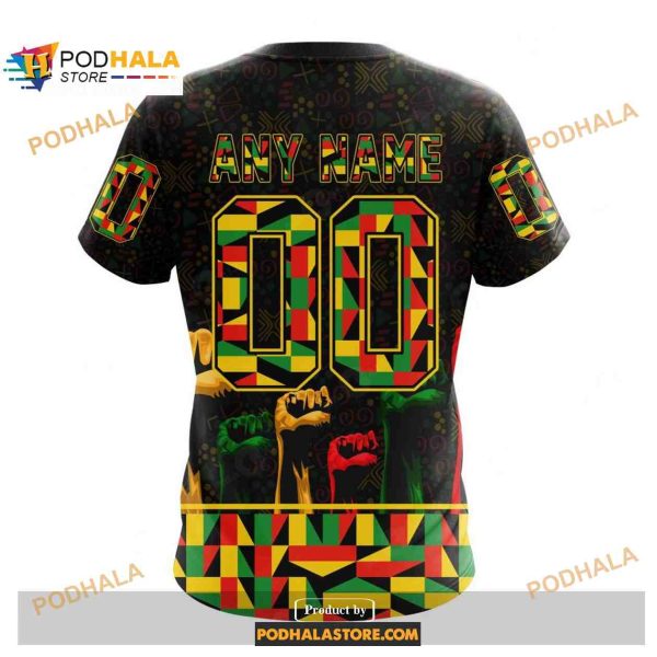 Custom NHL Florida Panthers Celebrate Black History Month Shirt Hoodie 3D