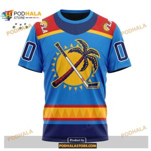 Custom Nhl Florida Panthers Reverse Retro Redesign Shirt Hoodie 3d 3