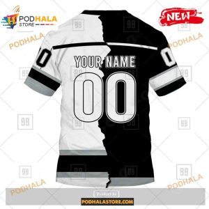 Custom Nhl Los Angeles Kings Mix Color Jersey 2023 Shirt Hoodie 3d 4