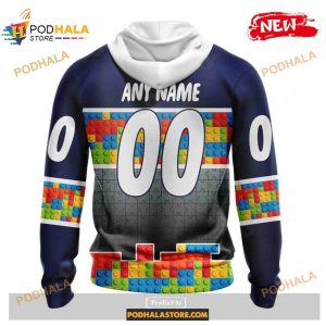 Custom Nhl Los Angeles Kings Puzzle Game Gradients Full Color Shirt Hoodie 3d 2