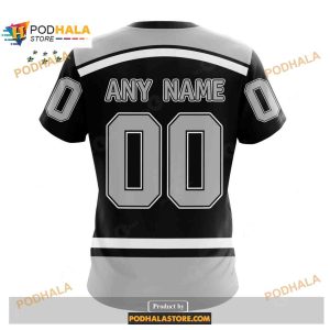 Custom Nhl Los Angeles Kings Reverse Retro Redesign Shirt Hoodie 3d 4