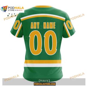 Custom Nhl Minnesota Wild Reverse Retro Redesign Shirt Hoodie 3d 4