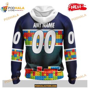 Custom Nhl San Jose Sharks Puzzle Game Gradients Full Color Shirt Hoodie 3d 2