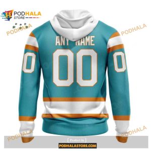 Custom Nhl San Jose Sharks Reverse Retro Redesign Shirt Hoodie 3d 2