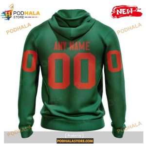 Custom Nhl Seattle Kraken Green Night Shirt Hoodie 3d 2