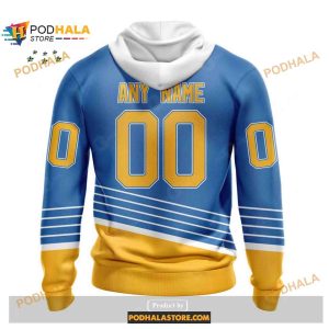 Custom Nhl St Louis Blues Reverse Retro Redesign Shirt Hoodie 3d 2