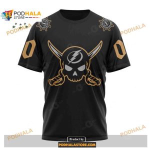 Custom Nhl Tampa Bay Lightning Gasparilla Kits 2023 Hoodie 3d 3