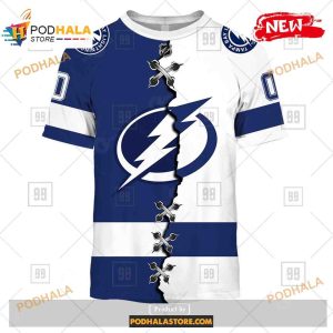 Custom Nhl Tampa Bay Lightning Mix Color Jersey 2023 Shirt Hoodie 3d 2