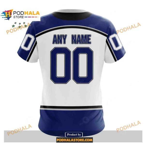 Custom NHL Tampa Bay Lightning Reverse Retro Redesign Shirt Hoodie 3D