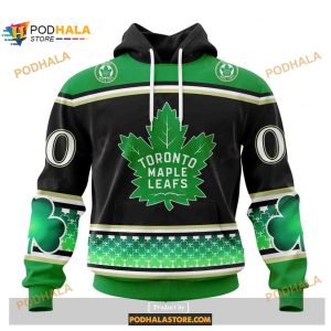 Custom Nhl Toronto Maple Leafs Hockey Patricks Day Shirt Hoodie 3D