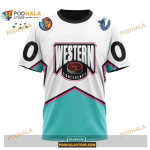 Custom Nhl Vancouver Canucks All star Western Conference 2023 Shirt Hoodie 3d 3