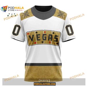Custom Nhl Vegas Golden Knights Reverse Retro Redesign Shirt Hoodie 3d 3