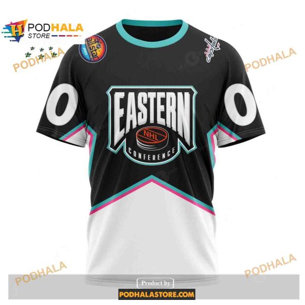 Custom NHL Washington Capitals All-Star Eastern Conference 2023 Shirt Hoodie 3D