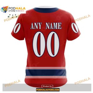 Custom Nhl Washington Capitals Reverse Retro Redesign Shirt Hoodie 3d 4