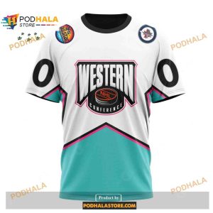 Custom Nhl Winnipeg Jets All star Western Conference 2023 Shirt Hoodie 3d 3