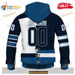 Custom Nhl Winnipeg Jets Mix Color Jersey 2023 Shirt Hoodie 3d 3