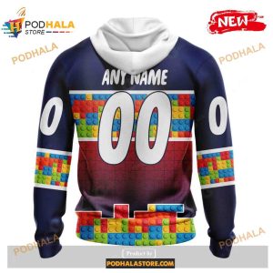 Custom Nhl Winnipeg Jets Puzzle Game Gradients Full Color Shirt Hoodie 3d 2