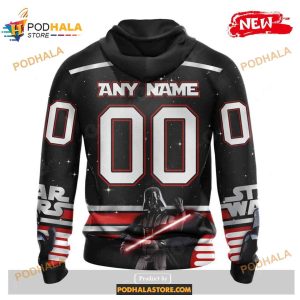 Custom Nhl Winnipeg Jets Star Wars Black Design Shirt Hoodie 3d 2