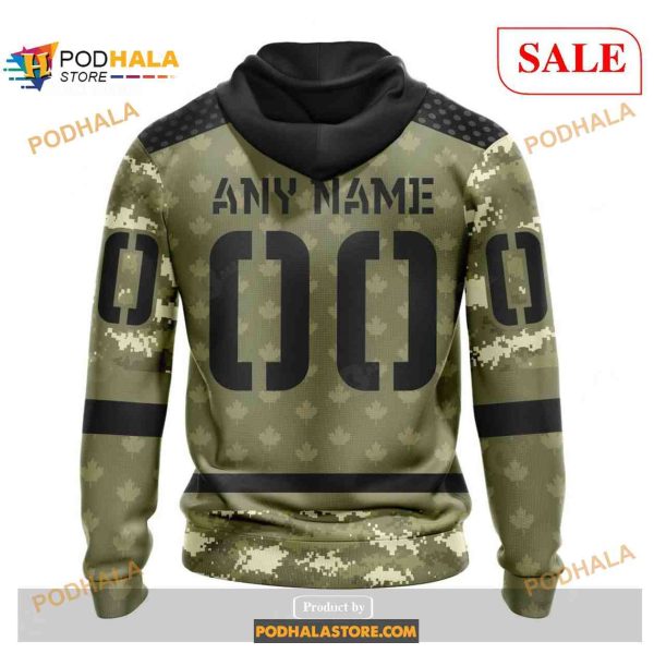 Custom Ottawa Senators Camo Military Appreciation NHL Shirt Hoodie 3D
