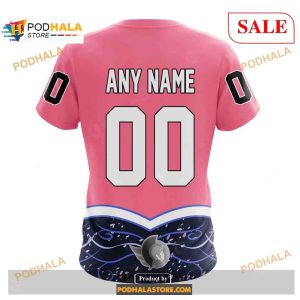Custom Ottawa Senators Fights Cancer Nhl Shirt Hoodie 3d 4