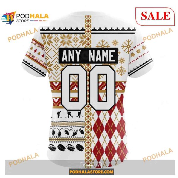 Custom Ottawa Senators Unisex Christmas NHL Shirt Hoodie 3D
