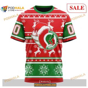 Custom Ottawa Senators Unisex Shirt Christmas Nhl Hoodie 3d 3