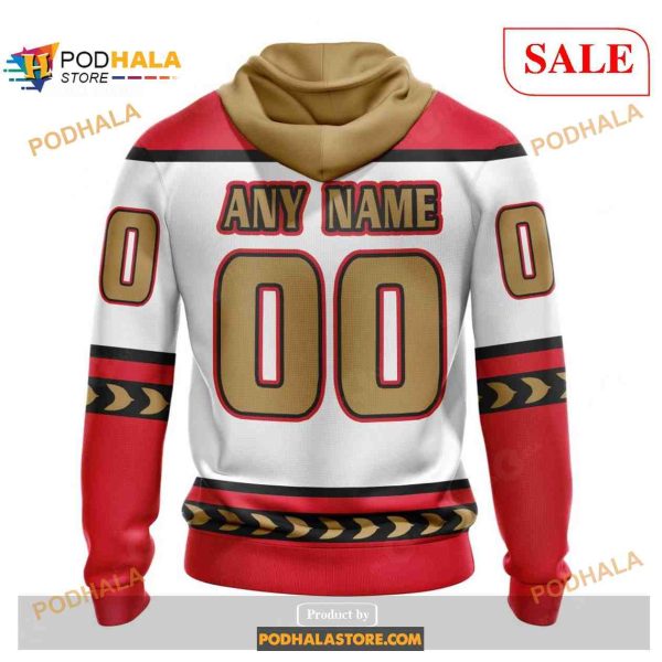 Custom Ottawa Senators Unisex With Retro Concepts NHL Shirt Hoodie 3D