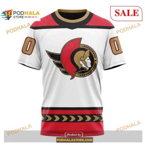Custom Ottawa Senators Unisex With Retro Concepts Nhl Shirt Hoodie 3d 3