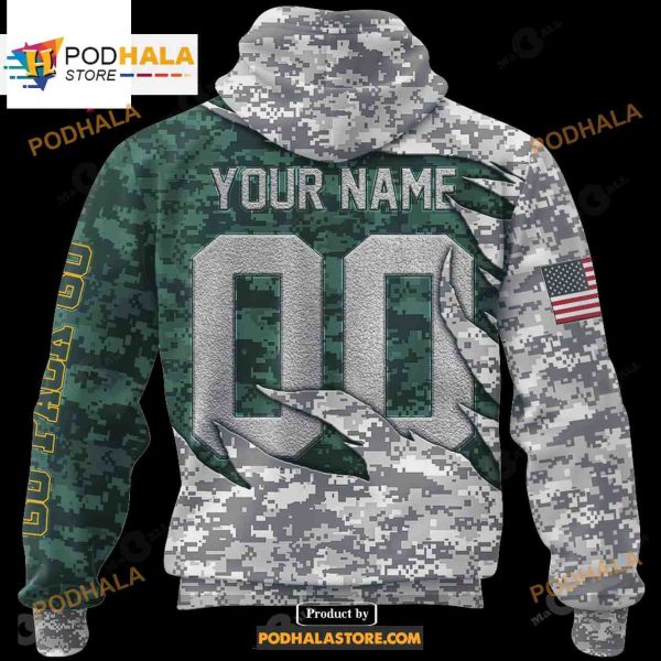 Custom Packers Camo US NFL Hoodie 3D LIMITED EDITION