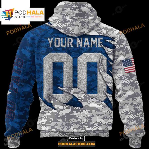 Custom Patriots Camo US NFL Hoodie 3D LIMITED EDITION