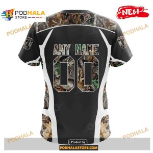 Custom Philadelphia Eagles Special Camo Hunting Black Design Shirt NFL Hoodie 3D 4