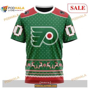 Flyers Dad Shirt 3D Personalized Christmas Philadelphia Flyers