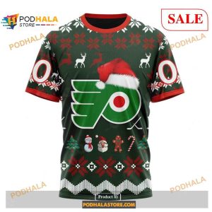 Custom Philadelphia Flyers Christmas Nhl Unisex Shirt Hoodie 3d 3