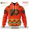Custom Philadelphia Flyers National Day For Truth And Reconciliation NHL Hoodie 3D