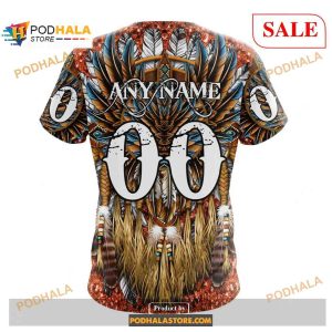 Custom Philadelphia Flyers Native Costume Design Nhl Shirt Hoodie 3d 4