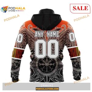 Custom Philadelphia Flyers Norse Viking Symbols Nhl Shirt Hoodie 3d 3