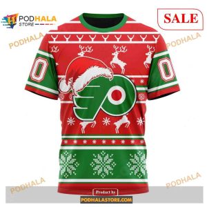 Custom Philadelphia Flyers Unisex Shirt Christmas Nhl Hoodie 3d 3