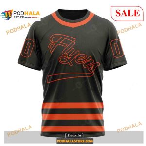 Custom Philadelphia Flyers Unisex With Retro Concepts Nhl Shirt Hoodie 3d 3