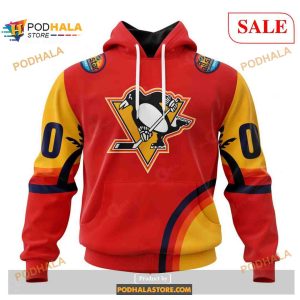 Custom Pittsburgh Penguins All Star Sunset Nhl Shirt Hoodie 3d 1