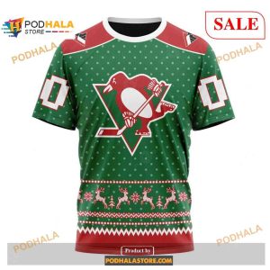 Custom Pittsburgh Penguins Christmas Apparel Nhl Shirt Hoodie 3d 3