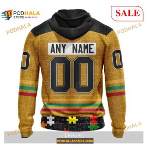 Custom Pittsburgh Penguins Fearless Aganst Autism Nhl Shirt Hoodie 3d 2