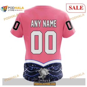 Custom Pittsburgh Penguins Fights Cancer Nhl Shirt Hoodie 3d 4