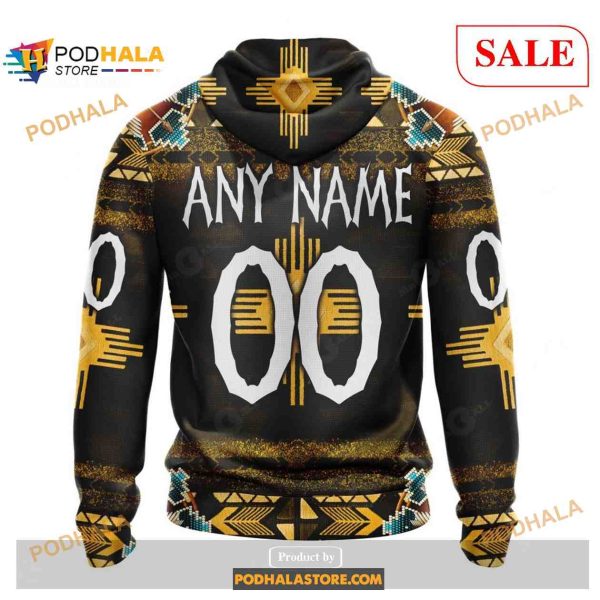 Custom Pittsburgh Penguins Native Costume NHL Shirt Hoodie 3D